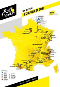 Le parcours du Tour de France 2019